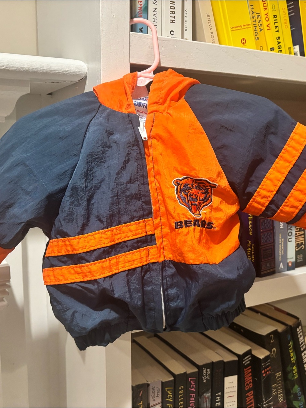 Vintage Chicago Bears Baby Windbreaker Jacket – 12 Months